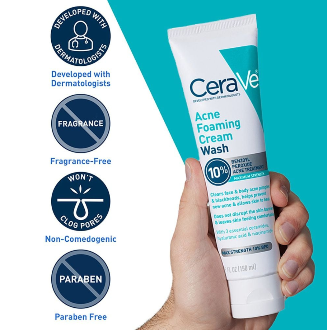 Acne Foaming Cream Wash