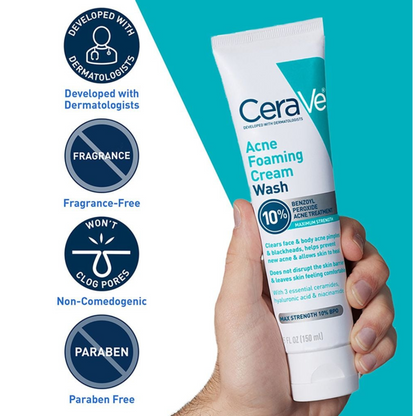 Acne Foaming Cream Wash