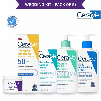 Cerave Wedding Kit (Pack of 5)