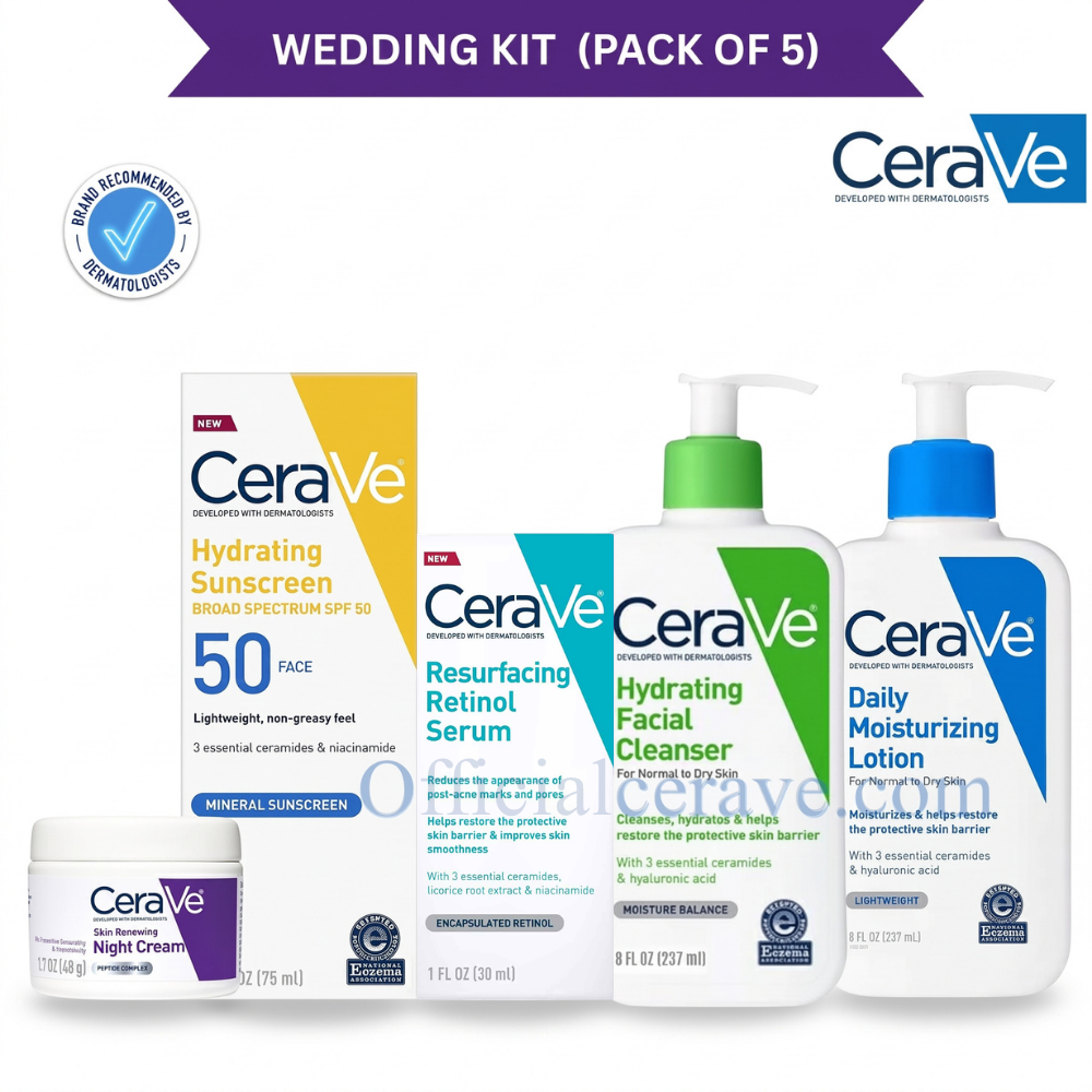 Cerave Wedding Kit (Pack of 5)